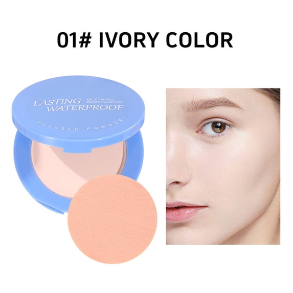 potrochi Beauty and Personal Care for Women, Oil Control Face Powder Matte Setting Powder Makeup Long Lasting Finishing Powder Face Cosmetics, A