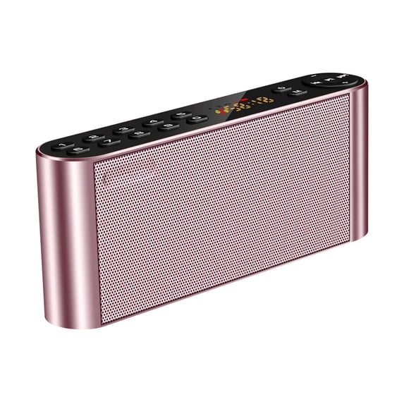 potrochi Bluetooth Speaker,FM Radio Player,MP3 Player Stereo Portable Wireless Speaker Drivers with HD Sound, Built-in Microphone, High Definition Audio and Enhanced Bass