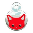 thumbnail image 1 of potrochi Cat ID Tags, Personalized Pet ID Tags, Small pet Tags for Cats, cat Tags for Collars, cat Name Tags, Custom cat id tag, Personalized Cat or Kitten Identification Tag, 1 of 1