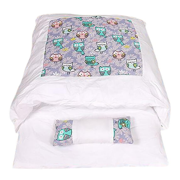 potrochi Cat Sleeping Bed, Japanese Style, Cotton and Polypropylene, Small Pet Bed, Cat Beds Pet Supplies Kitty Sack with Pillow Mat Plush Hideaways Detachable Cute Cat Sleeping Bags