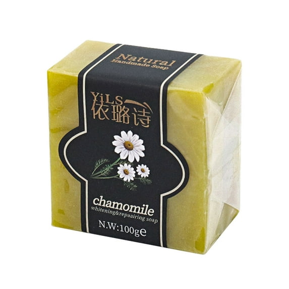 potrochi Chamomile Soap, Deep Cleaning Moisturizing Essential Oil Soap, Natural Plant Essential Oil Soap Bar, Moisturizes And Nourishes The Skin, Leaving Smooth And Supple, Non Stimuli