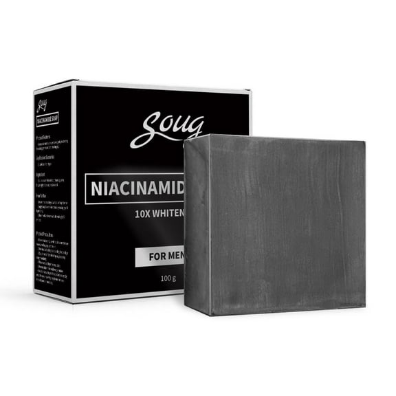 potrochi Charcoal Black Soap Bar, Bar Soap for Men, Natural Soap, Activated Charcoal Soap Black Bar Soap for Eczema, Psoriasis, Face, Body, Men Women Teens with Oily Skin