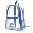 thumbnail image 1 of potrochi Clear Backpack - Large Clear Backpack Heavy Duty Transparent Backpack, Transparent PVC School Backpack, See Through Backpack Clear Bookbag for Student, School, Work, Travel, 1 of 6