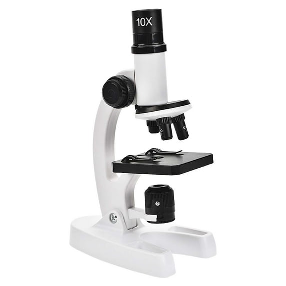 potrochi Compound Microscope Powerful Biological Microscopes for School Laboratory Home Education,300X-1200X Microscopes for Kids Students Adults, with Microscope Slides Set, Phone Adapter