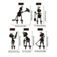 thumbnail image 1 of potrochi Deals Metal Ant Gardening Ornaments Yard Metal Art Backyard Stakes Decorative Ant Garden Decorative Ground Plugs, 1 of 3