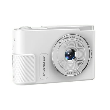 potrochi Digital Camera 4K Mini Camera for Photography, Vlogging Camera with 40MP, 2.4 Inch LCD Screen, 8X Digital Zoom, Double Front and Rear Continuous Shooting, Compact Video Camera