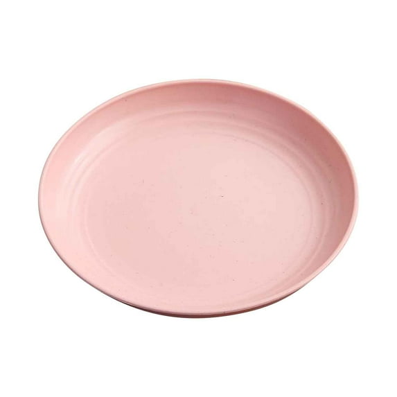 potrochi Dinner Plates, Reusable Plate, Lunch Plates Reusable Eco-friendly Lightweight Unbreakable Dirt-resistant Easy Clean, Lightweight Unbreakable Non-Toxic BPA Free Plates