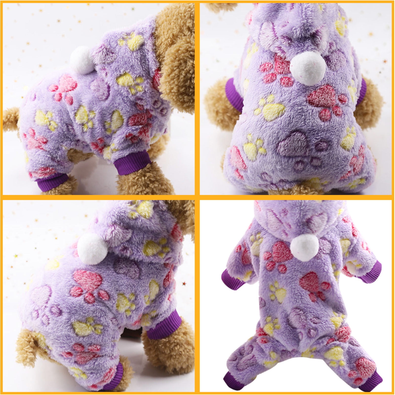 potrochi Dog Pajamas for Small Dogs Girl Dog and Boy Dog Winter Sweater ...