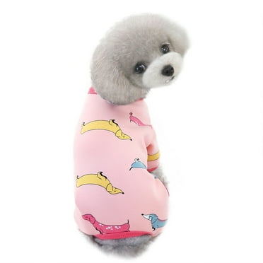 potrochi Dog Pajamas, Soft Material Stretchable Dog Clothes Pjs Puppy Onesie Outfits, Pet Jumpsuit Soft Lightweight for Small Medium Large Dog, Pet Costume Cat Jammies