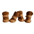 thumbnail image 1 of potrochi Dog Shoes with Hook Loop Closure Booties Pet Dog Chihuahua Shoes Boots, Puppy Snow Booties for Small Dogs, Chihuahua Booties for Winter, Tiny Cat Booties, Cat Shoes for Cold Weather, 1 of 6