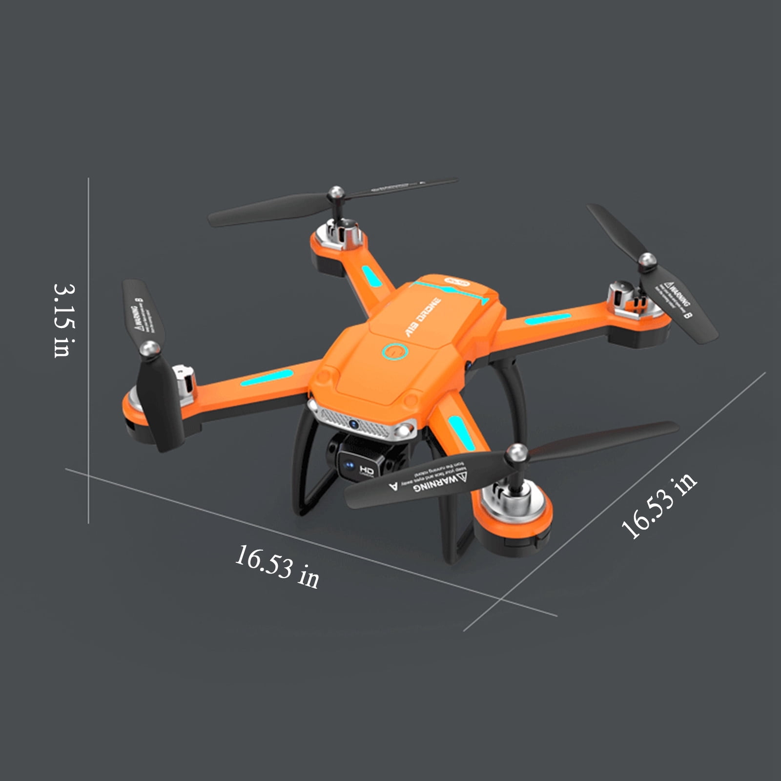 potrochi Drone with Camera for Adults Kids, Drone With HD FPV Camera ...