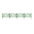 thumbnail image 1 of potrochi Garden Fence, Decorative Garden Fence Outdoor, Landscape Folding Patio Fences Flower Bed Fencing Animal Barrier Section Panels Decor Picket, Arched Garden Fencing, 1 of 8