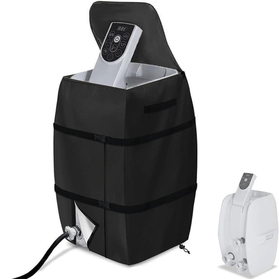 potrochi Hot Tub Spa Heater Pump Cover, Waterproof Hot Tub Insulated Pump Cover for Multiple Brands, Heavy Duty Inflatable Hot Tub Pump Cover for Multiple Hot Tub Spa Heater Pump on Market
