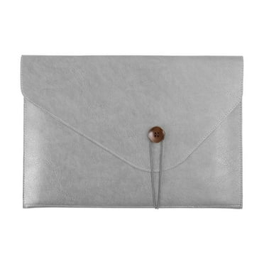 potrochi Leather File Folders, Leather A4 File Folder Document Holder Waterproof Portfolio Envelope Folder Case, A4 Leather Envelopes, Letter Size Envelopes Folders, Reusable File Bags