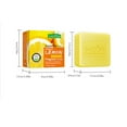 thumbnail image 1 of potrochi Lemon Soap Bar, Natural Lemon Soap Botanical Extract Softening Skin Cleansing Soap, Natural Lemon Essential Oil Soap for Hyperpigmentation - Lemon Soap Bar for Hand & Body Cleansing, 1 of 6