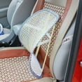 thumbnail image 1 of potrochi Lumbar Support, Mesh Back Lumbar Support, Back Support Seat Cushion, Breathable Back Support Cushion, Lumbar Back Support Cushion for Car Seat, Office Chair,Wheelchair, 1 of 8