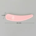 thumbnail image 1 of potrochi Mini Curved Cosmetic Scoop Makeup Mask Spoon, Mini Cosmetic Spatula Facial Mask Spatula Small Makeup Scoop, Facial Skincare Face Mask Spatula, 1 of 3