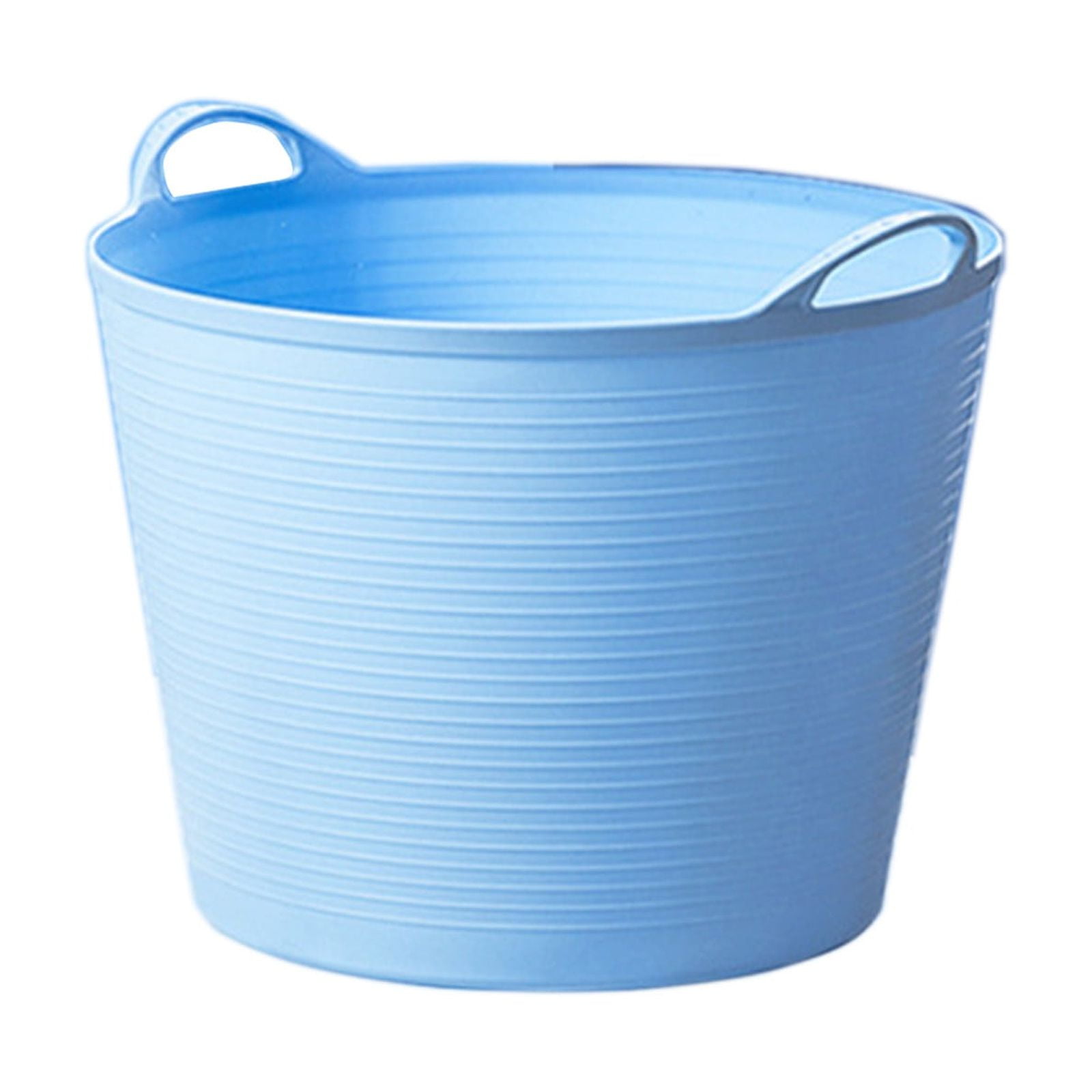 potrochi Plastic Laundry Basket, Laundry Basket, Freestanding Laundry Hamper, Portable Washing Tub, Plastic Hip Hold Laundry Basket Hamper Organizer with Built-In Comfort Carry Handles