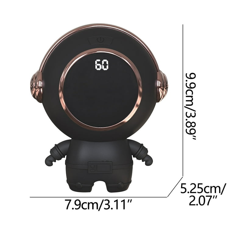 potrochi Rechargeable Portable USB Heater, Digital Fast Heating