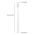 thumbnail image 1 of potrochi Toothbrush for Sensitive Gums, Extra Soft Toothbrush, Micro Fur Manual Toothbrush with 10000 Soft Floss Bristle for Pregnant Women, Elderly, Braces and Gum Recessions, Protect Fragile Gums, 1 of 6