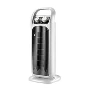 potrochi Tower Ceramic Space Heater, Oscillating Ceramic Tower Space Heater, Space Heater with Two Heat Settings, Electric Energy Efficient Floor Heater for Indoor Use Large Room Safe
