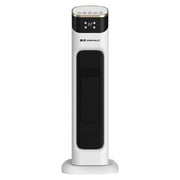 potrochi Tower Ceramic Space Heater with Remote, Digital Thermostat, PTC Ceramic Heater with Overheat Protection, 2 Modes, Portable Electric Heater, Fast Quiet Heating