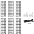 thumbnail image 1 of potrochi Tree Trunk Protector, 6 Pack Plant Guard Protectors with Zip Ties & Metal Stakes, Garden Protection Tree Wrap Cage for Damaged Bark Protector for Preventing Tree Trunk from Deer, Mower, 1 of 5