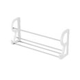 thumbnail image 1 of potrochi Wall Shoe Rack for RV Shoe Storage, Wall Mounted Shoe Rack with Sticky Hanging Mounts for Camper, Small Space Door Shoe Holder for Wall Shoe Organization Shelf No Drilling, 1 of 7