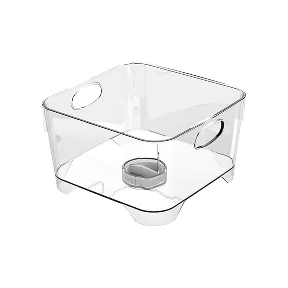 potrochi Wash & Drain Kitchen Dish Tub Wash Basin with Handles and Draining Plug, Portable Sink Camping Dish Tub, Portable wash Dish Basin, Fruit Vegetable Washing Soaking Basket