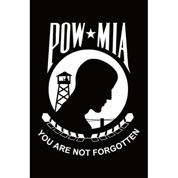 pow garden flag pow/mia vietnam 12.5" x 18" briarwood lane