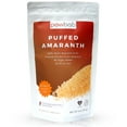 thumbnail image 1 of powbab Puffed Amaranth - 100% Organic Amaranth Popped Grain, No Sugar Added (5 oz), 1 of 3