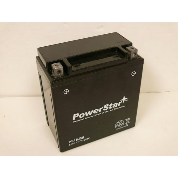PowerStar YTX16-BS-1 ATV Battery for SUZUKI LT-A500F QuadMaster 500CC 00-'01