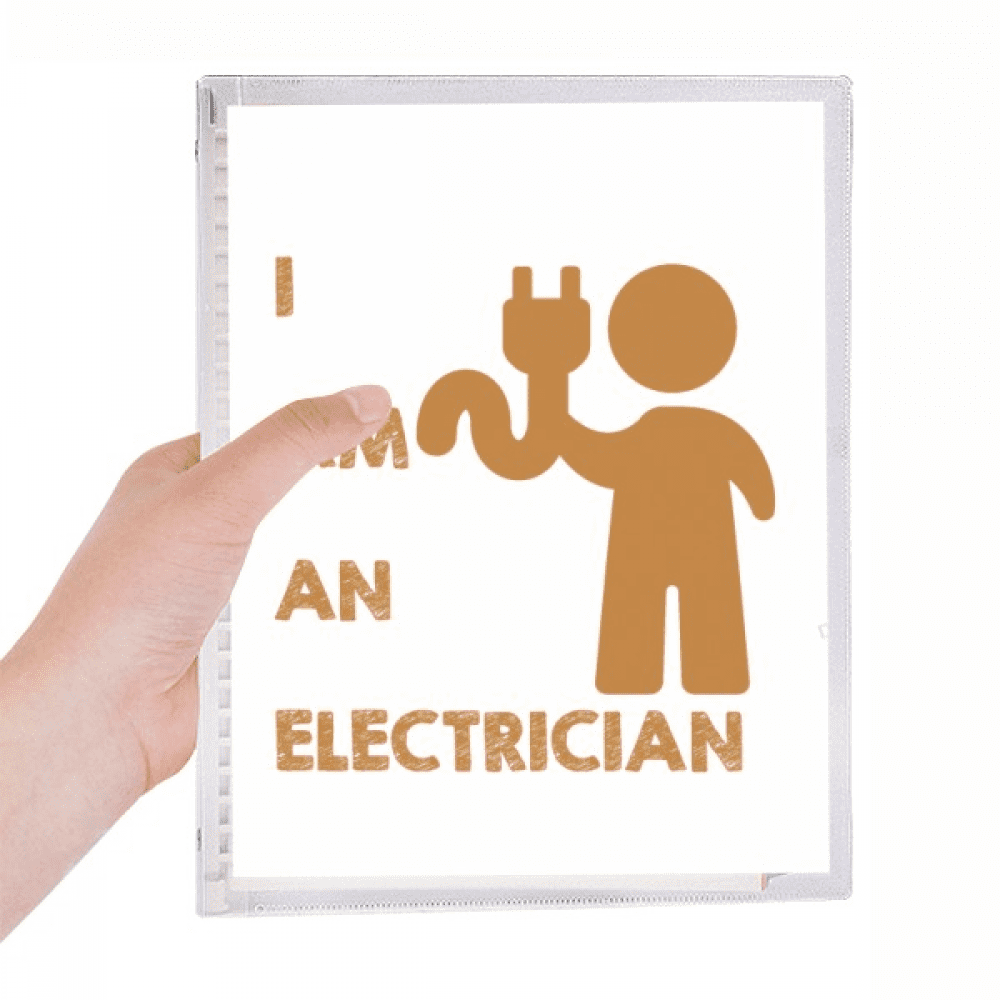 power supply electricity wage source job notebook loose diary refillable journal statiry