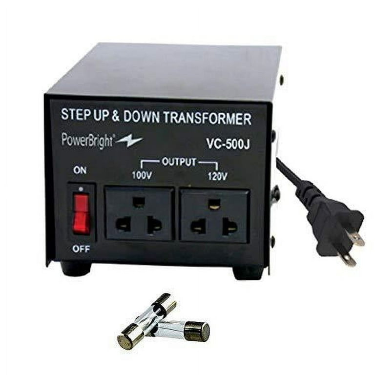 powerbright 500 watts japanese voltage transformers, step up