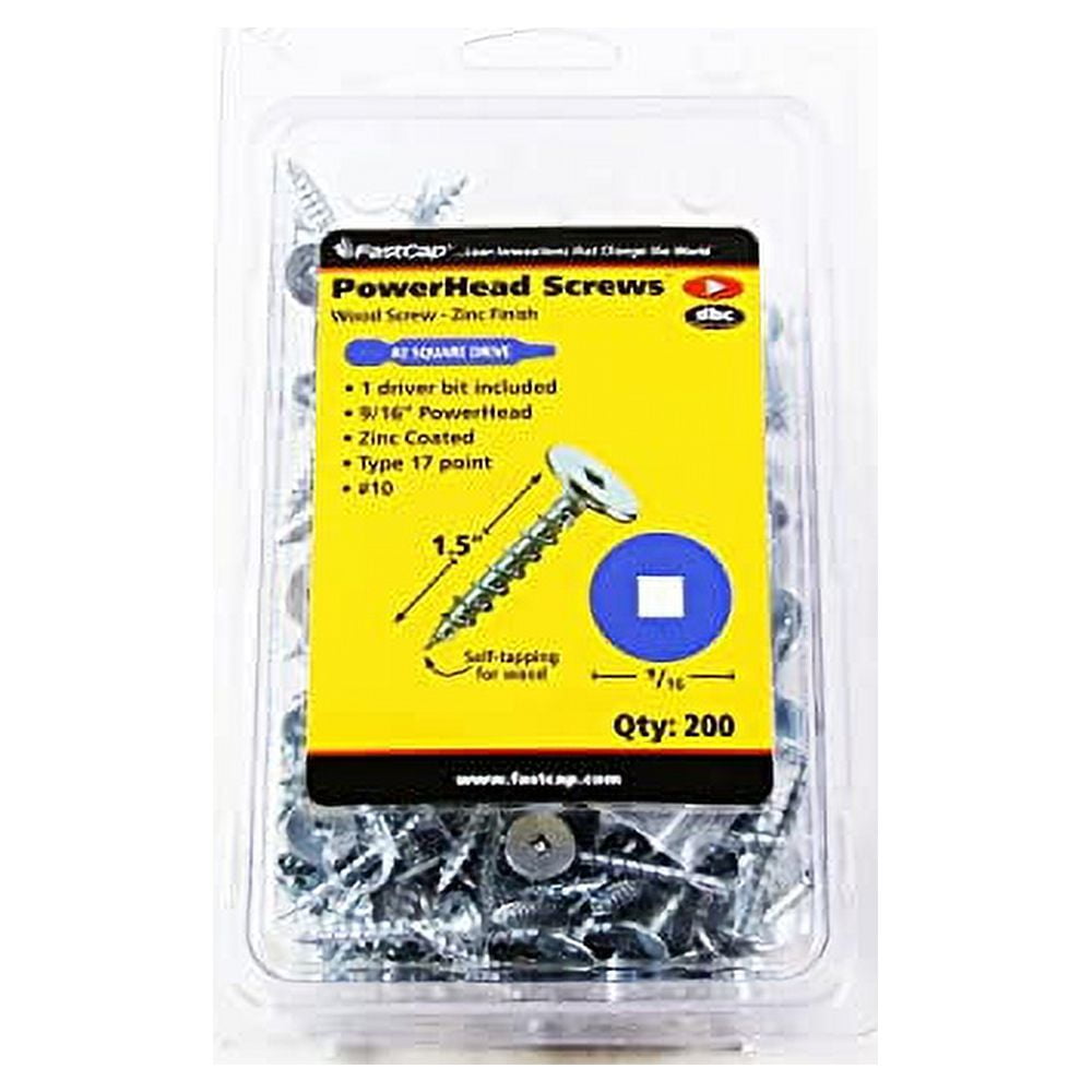 powerhead wood screws with oversized flat head selftapping point 1
