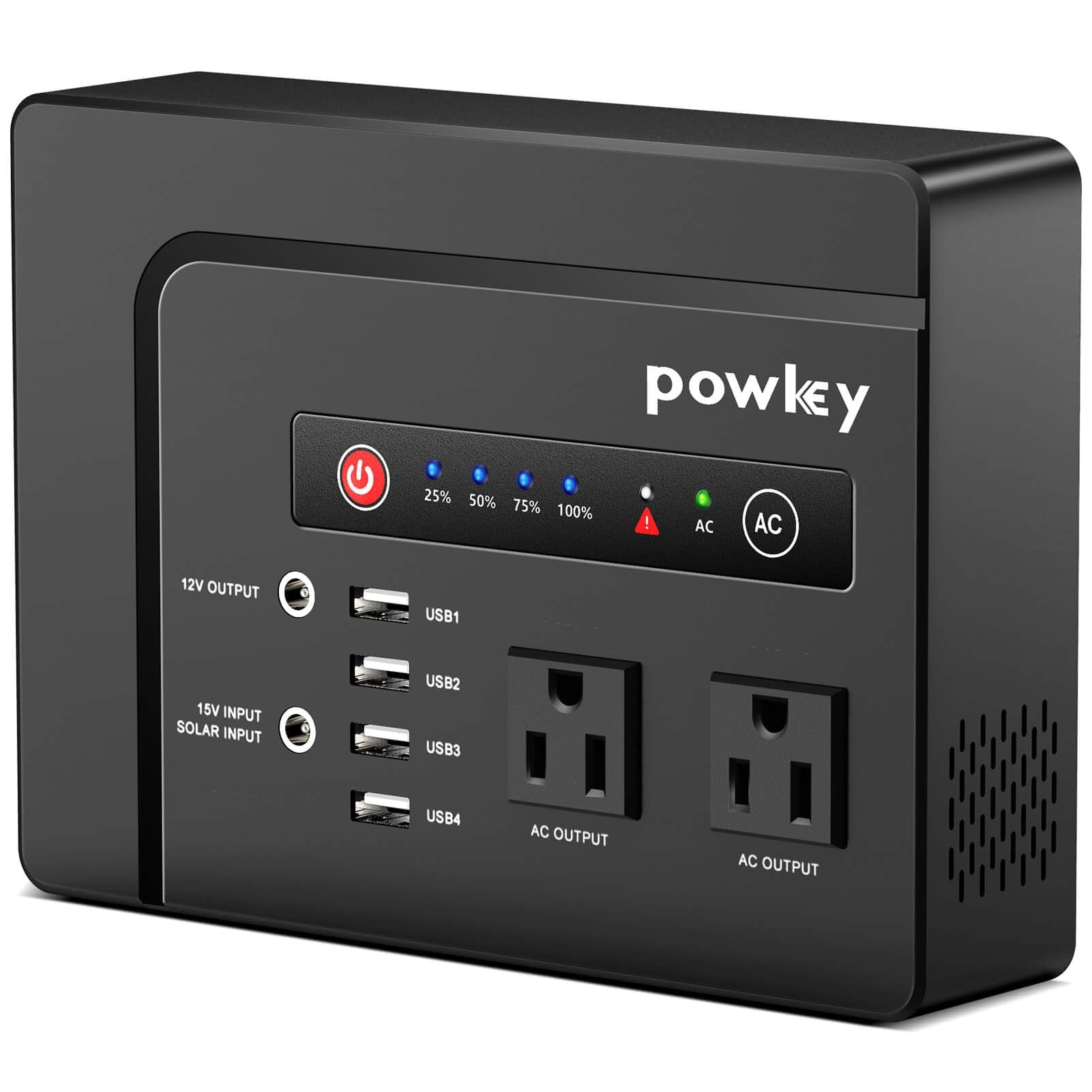 powkey 200W Portable Power Bank with AC Outlet, 146Wh Rechargeable ...