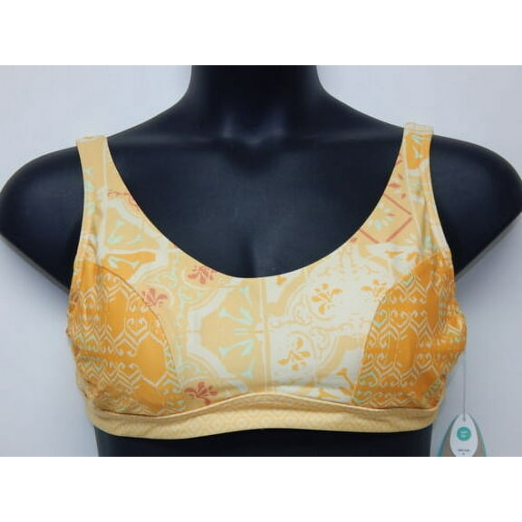 prAna Abella Size Small (S) 34 D-Cup Underwire Sports Top Amber Lisbon W11191092