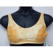 prAna Abella Size Small S 34 D-Cup Underwire Sports Top Amber Lisbon W11191092