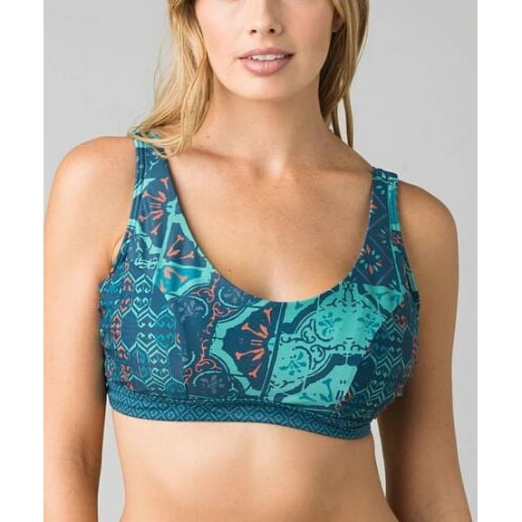 prAna Abella Size Small (S) 34 D-Cup Underwire Sports Top Lagos Lisbon W11191092