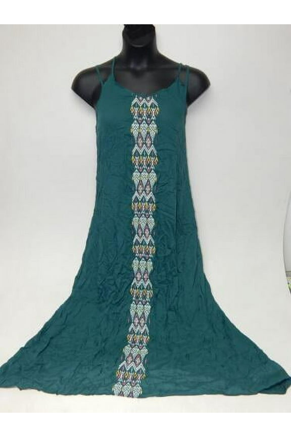 Autumn Sz Small (S) Lenzing Modal Woven Tank Maxi Cover Dress Deep Balsam