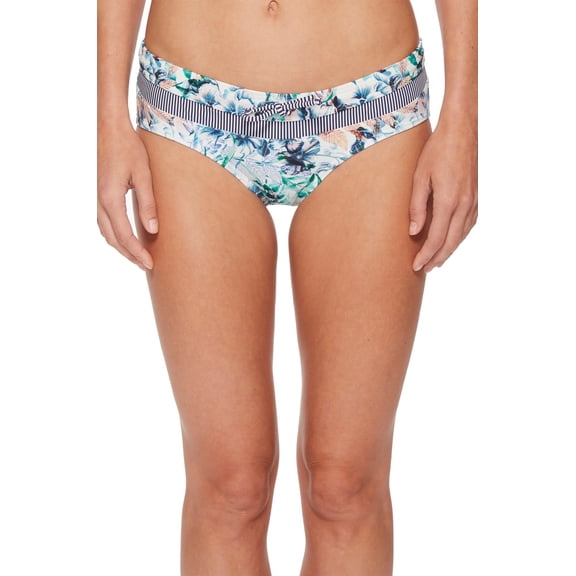 prAna Cadi Bottom Swim Bottoms, White Bali, Medium