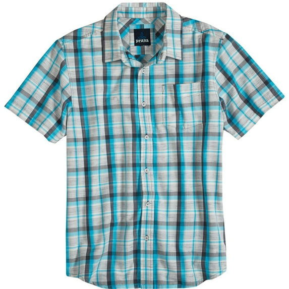 prAna Men's Tamarack Top, Classic Blue, Small