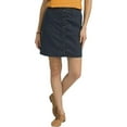 thumbnail image 1 of prAna Women's Kara Skirt, Midnight Wash, 6, 1 of 3
