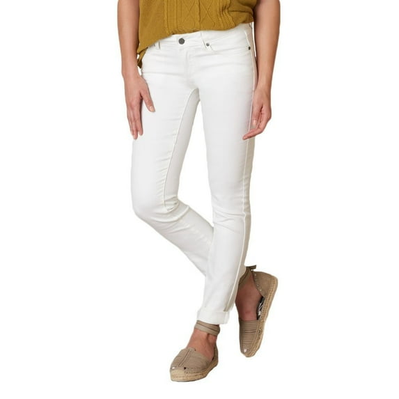 prAna Women's Standard Kara Jean, White, 14