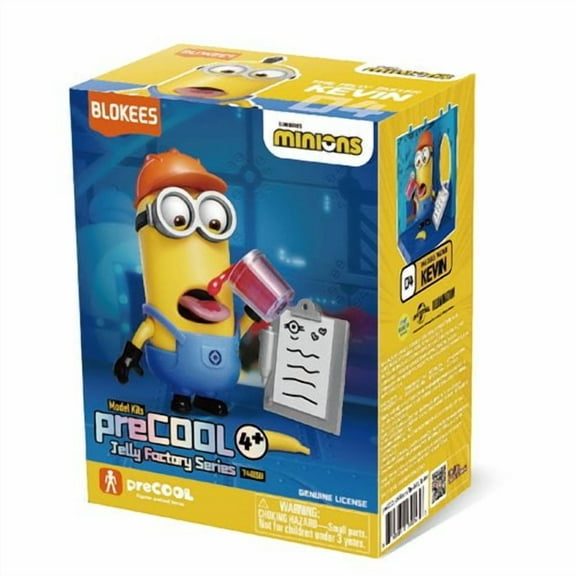 preCOOL Minions Jelly Factory Minions Kevin The Jelly Taster Action Figure Poseable 1.75-3 Inches