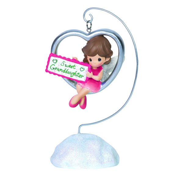 Precious Moments Christmas 151407 Sweetest Granddaughter Sugar Plum Fairy Ornament