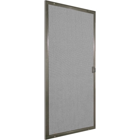 Precision Screen and Security Breezeway Series Sliding Door - Adjustable Steel - 36" Bronze