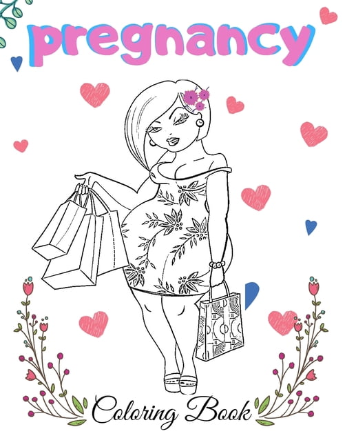 Pregnant Mom Coloring Pages