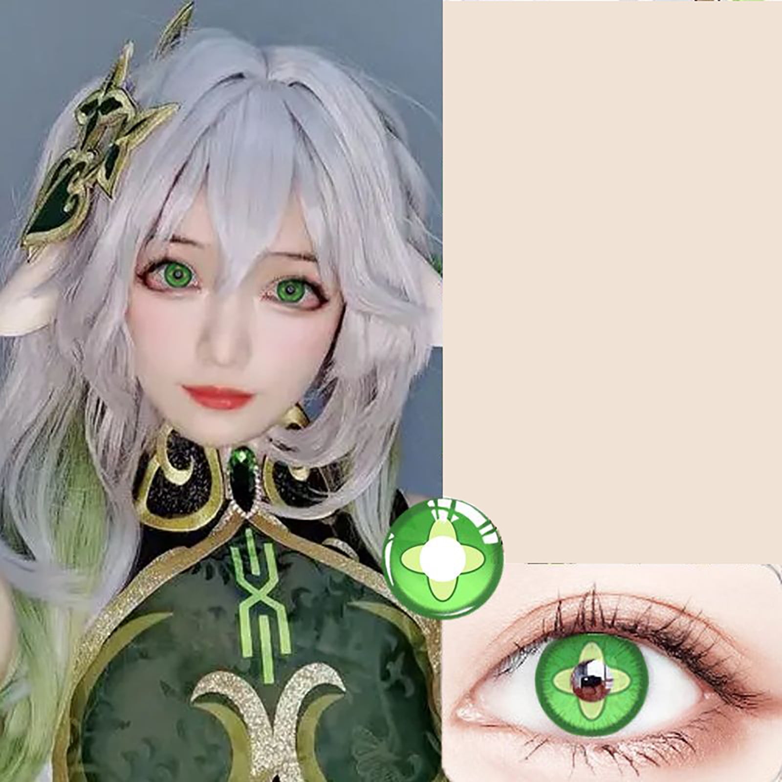 prescription colored Lenses Opaque color contacts 1ml Party Eyes Unique