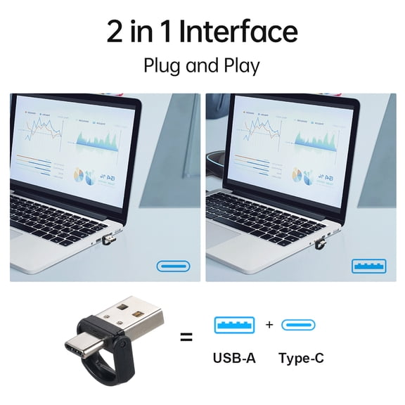 presentation clicker Teacher Bisofice Presentation Pointer for PowerPoint PPT Clicker with USB/Type C Dual Head Receiver Wireless Rechargeable Presenter Clicker Compatible with MAC//